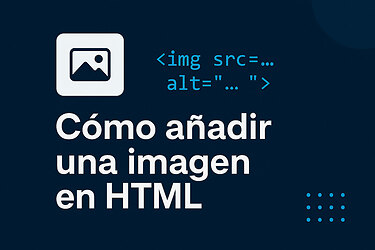 Cómo añadir una imagen en HTML