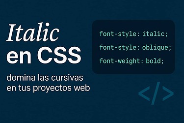 Italic en CSS