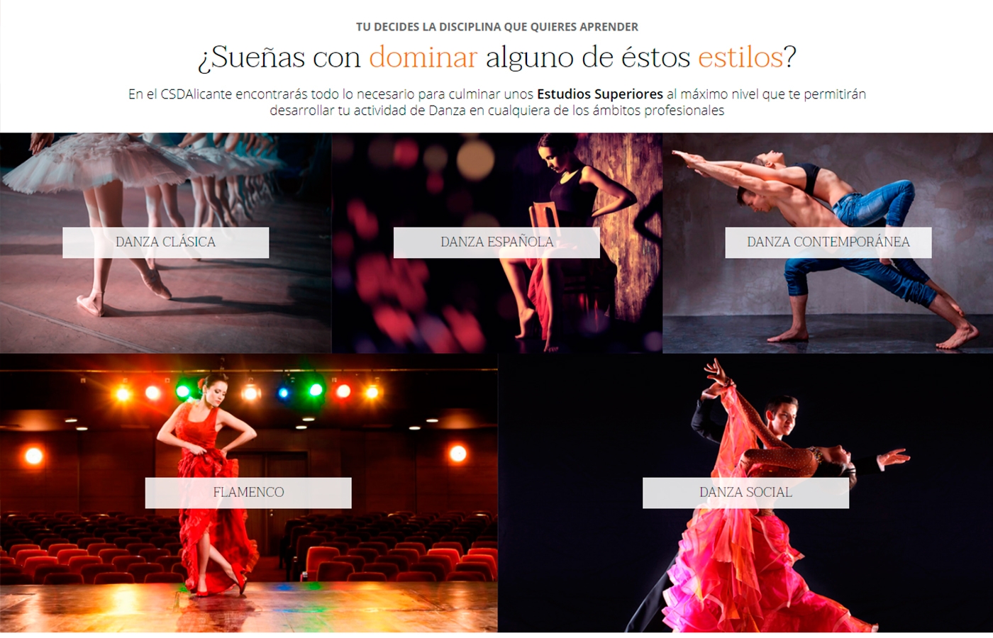 Conservatorio Superior de Danza de Alicante