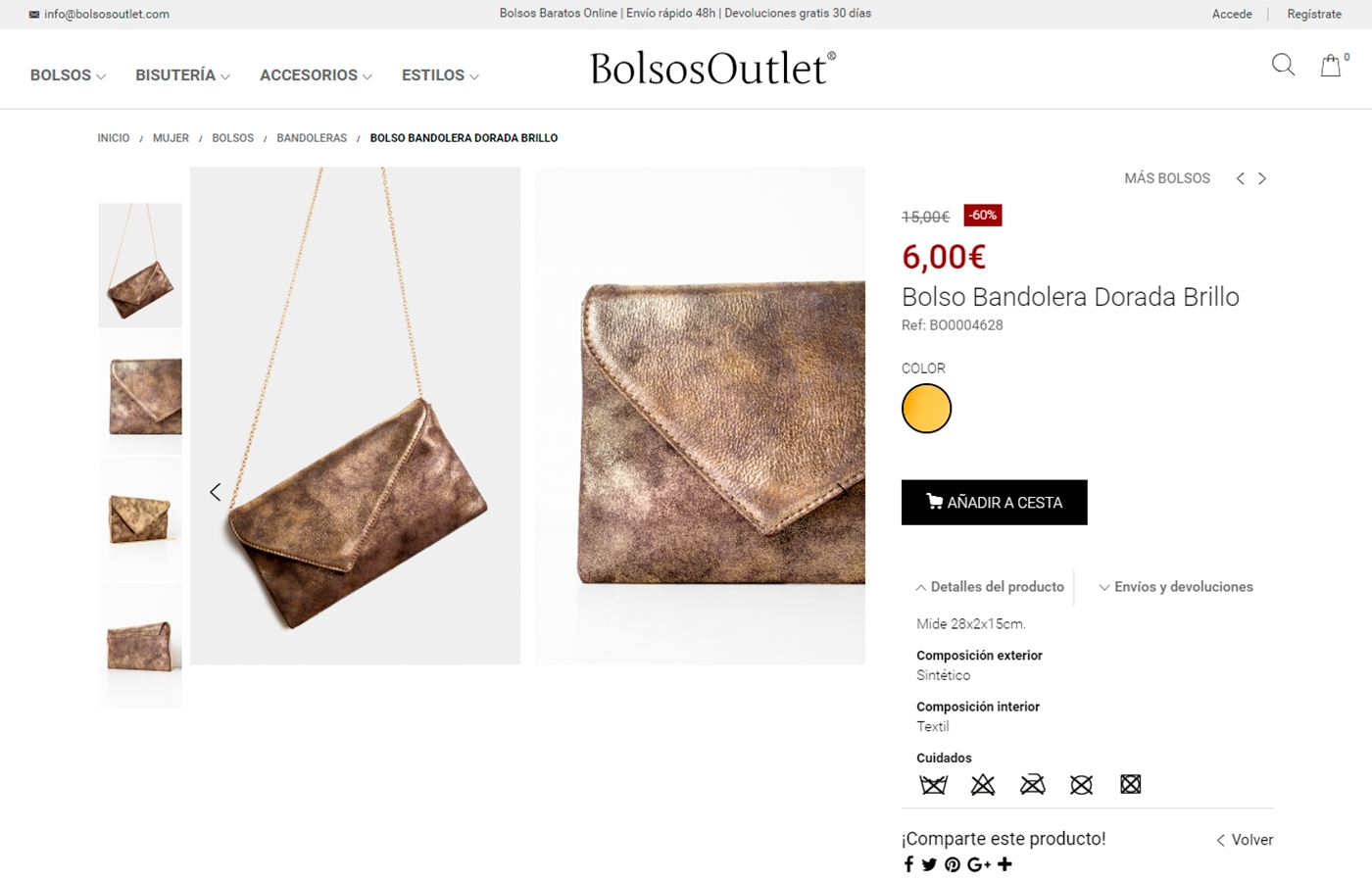 Producto Bolsos Outlet
